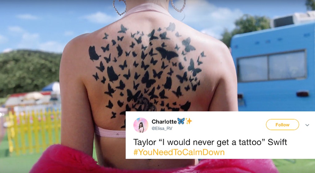 Is Taylor Swifts Butterfly Back Tattoo Real You Need To
