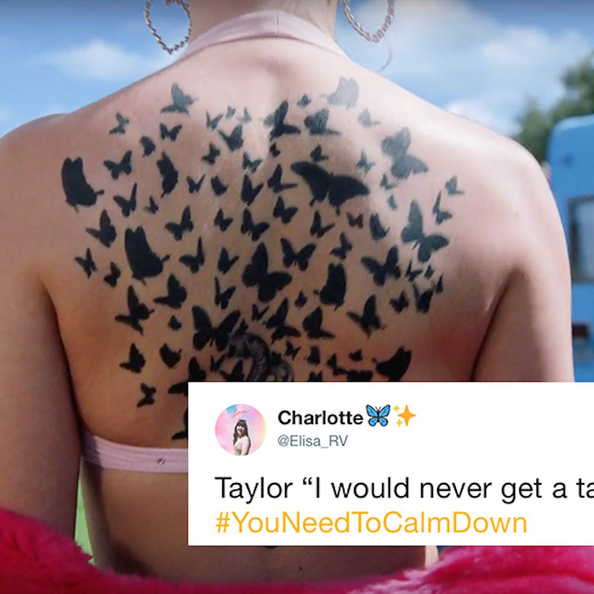 Did Taylor Swift Really Get a Back Tattoo?