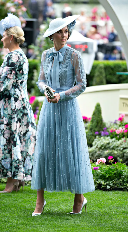 kate middleton blue dress royal ascot Kate Middleton Proves Why the Royal Ascot Is Famous For Its Hats