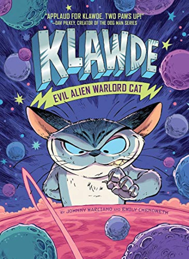 'Klawde: Evil Alien Warlord Cat #1' by Johnny Marciano and Emily Chenoweth, illustrated by Robb Momm...