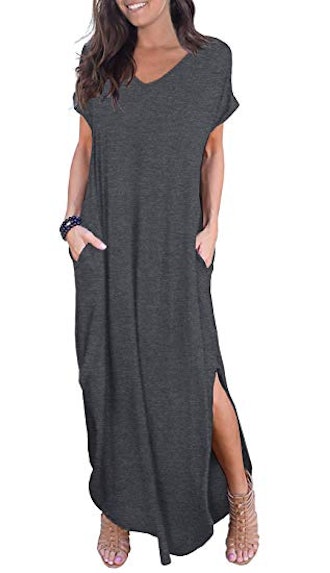 GRECERELLE Women's Casual Long Dress