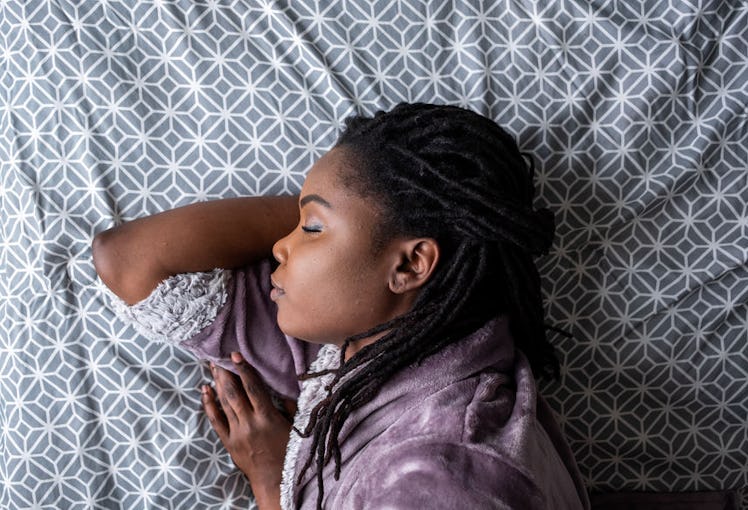 Woman sleeping has sex dream about her BFF.