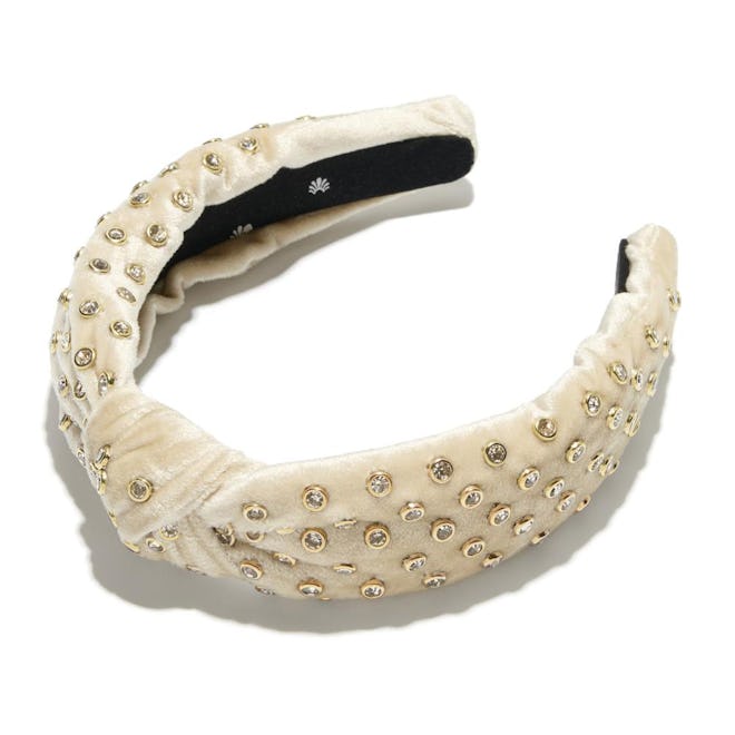 Ivory Crystal Headband