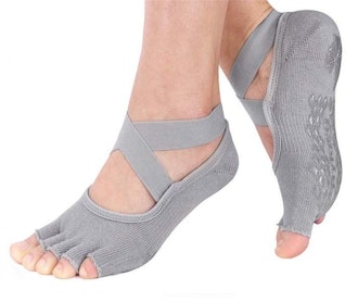 Hylaea Non-Slip Toeless Socks