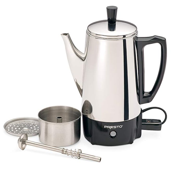 Presto 6-Cup Stainless Steel Coffee Percolator