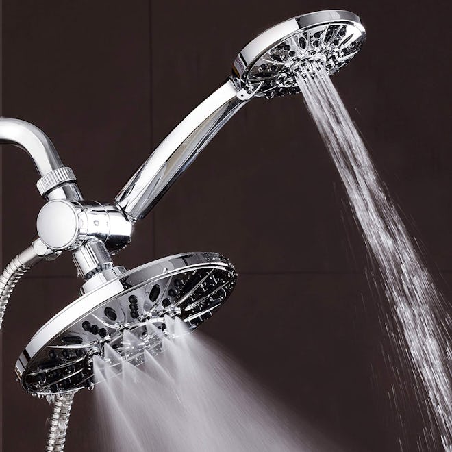 AquaDance 7" Premium High Pressure 3-Way Rainfall Combo Showerhead