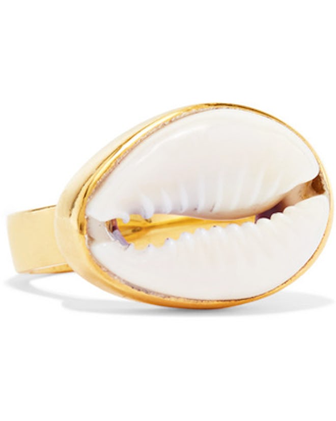 Puka Shell Pinkie Ring