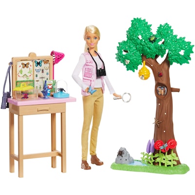 Barbie National Geographic Entomologist Doll and Themed Playset