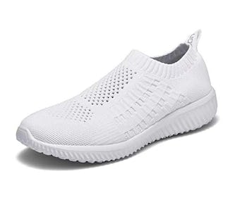 konhill Women's Casual Mesh Slip-On Walking Shoes 