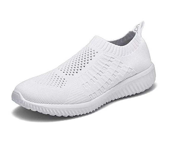 konhill Women's Casual Mesh Slip-On Walking Shoes 