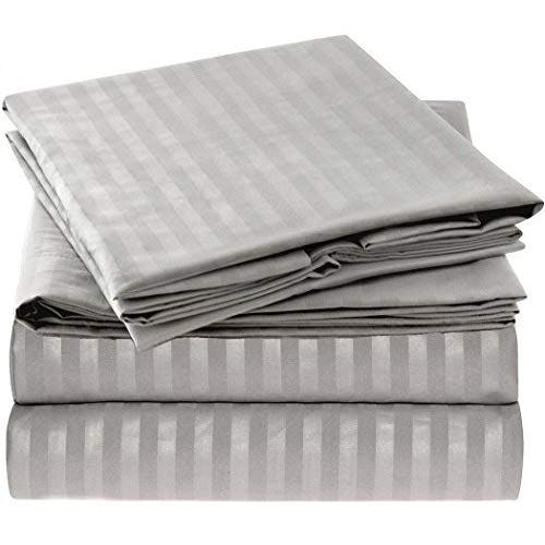 Mellanni Striped Bed Sheet Set