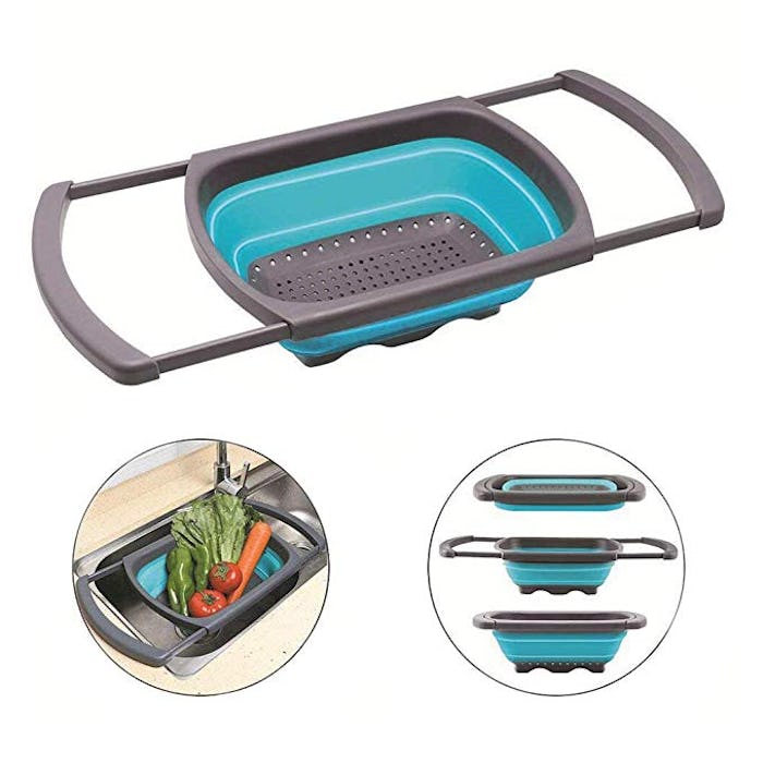 XHBEAR Collapsible Colander 
