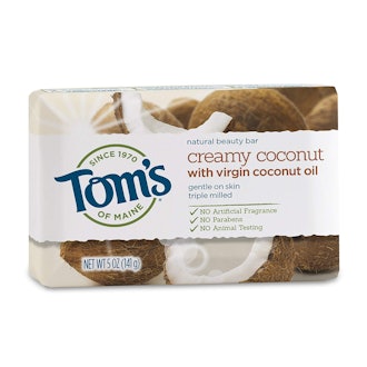 Tom's Of Maine Natural Beauty Bar Soap With Virgin Coconut Oil (Pack of 6)