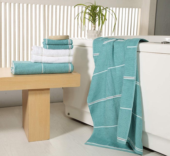 Avira Home Textured Towel Set (Set of 6)