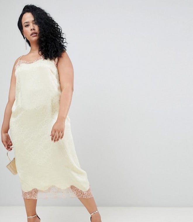 Jacquard Slip Dress