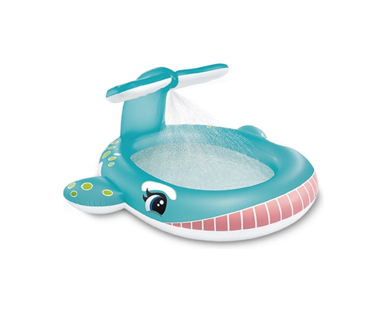 Aldi's WhaleShaped Kiddie Pool With BuiltIn Sprinkler Is The Cure For