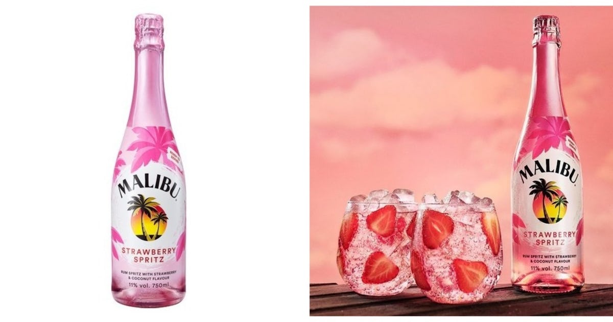 Malibu Strawberry Spritz Is The Fizzy, Rum-Based, Millennial ...