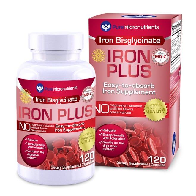 Pure Micronutrients Iron Plus Supplement, 120-Count