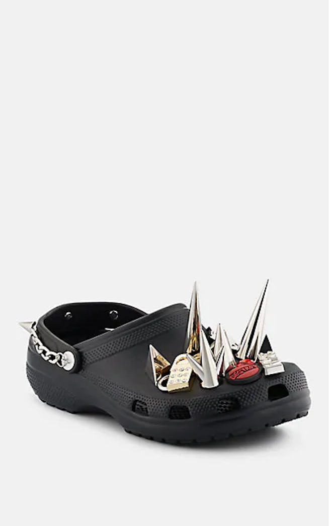 Punk Studded Rubber Clogs