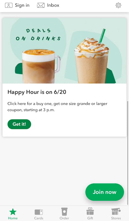 Starbucks' June 20 Happy Hour Is A BOGO Deal That Will Cool ...