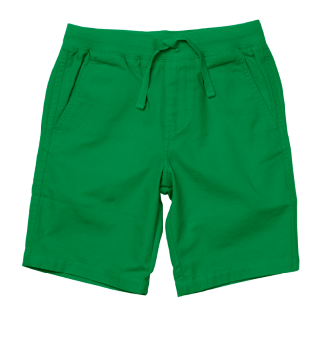 Broken Twill Pull-on Shorts