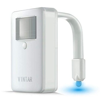 Vintar 16-Color Motion Sensor LED Toilet Night Light