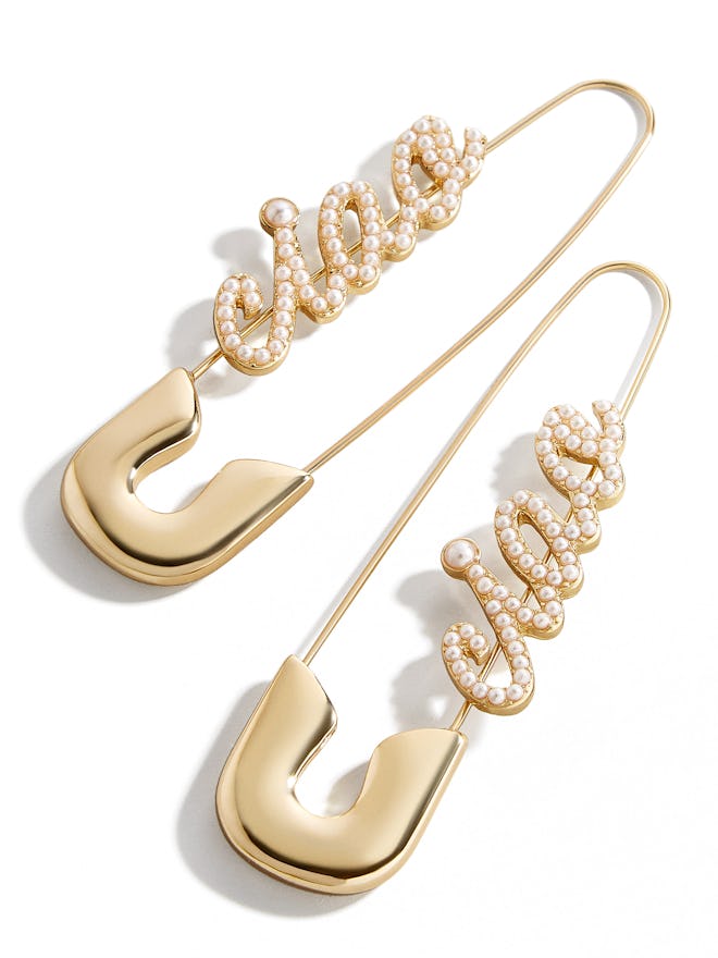 Ciao Safety Pin Earrings