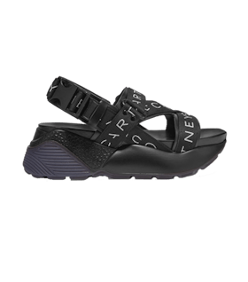 Stella McCartney Logo Strap Platform Sport Sandals