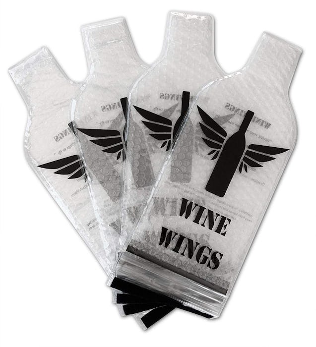 Wine Wings Bottle Sleeve (4 Pack)