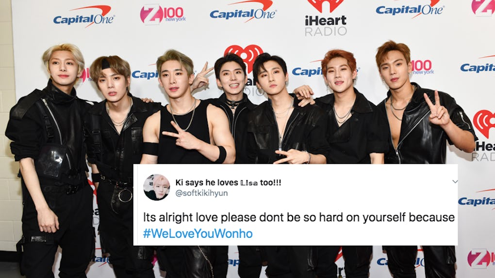 Monsta X Fans Are Saying We Love You Wonho After He Missed A Recent Show