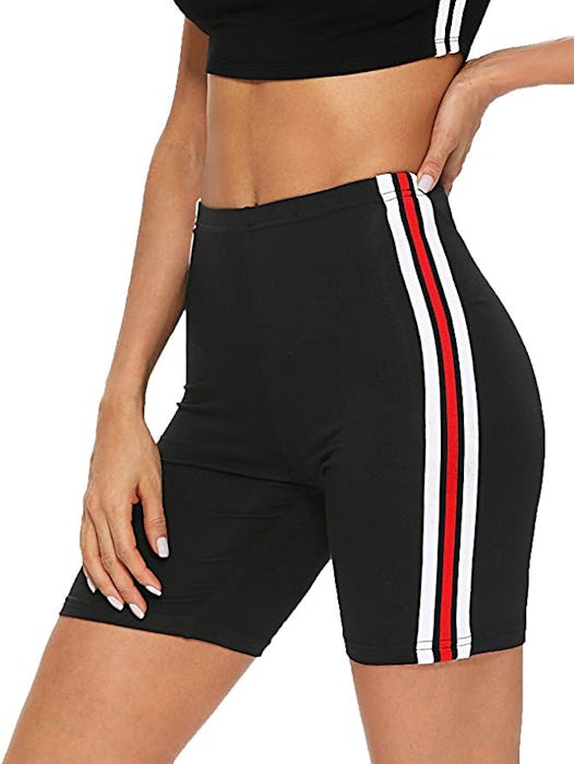 SweatyRocks Women's Yoga Bike Active Short Leggings