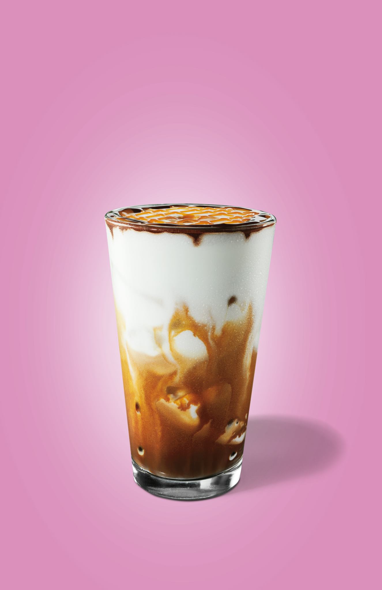 Iced caramel deals cloud macchiato