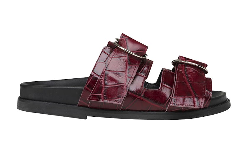 Ganni Leather Sandals 