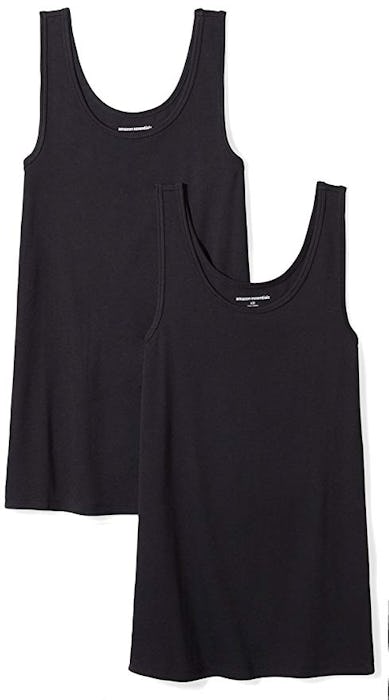 Amazon Essentials Women's Slim-Fit Tank (2-Pack)