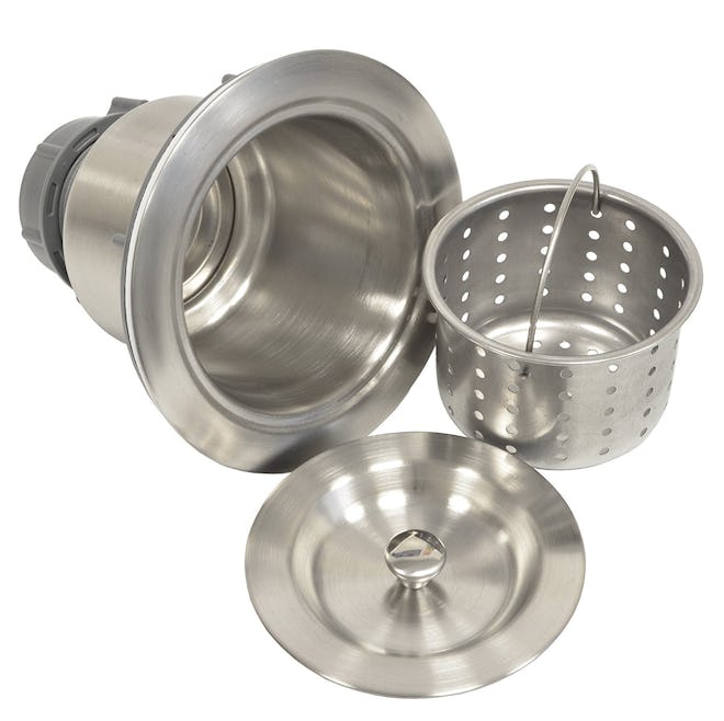 Coflex Extra Deep Cup Sink Basket Strainer with Sealing Lid