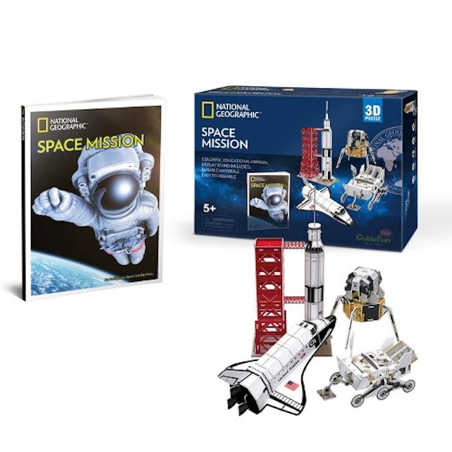 National Geographic Space Mission 3D Puzzle 80 pc