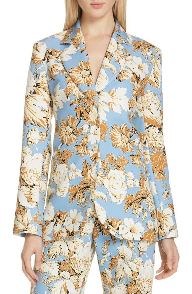 Florence Floral Print Blazer