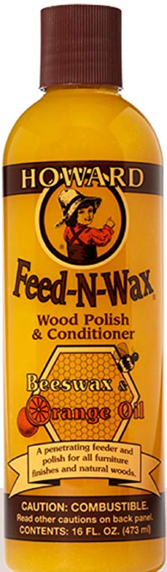 Howard Products Feed-N-Wax Wood Polisher & 