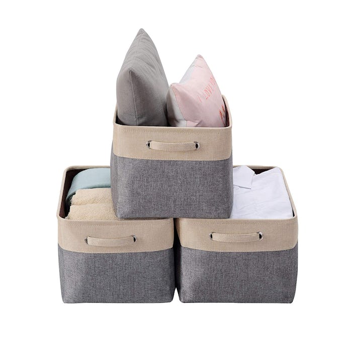 Decomomo Foldable Storage Bins (3 Pack)