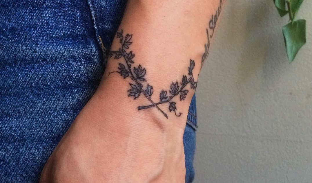 27 Flower Wrist Tattoo Ideas For Bracelet Tattoos  Tattoo Glee