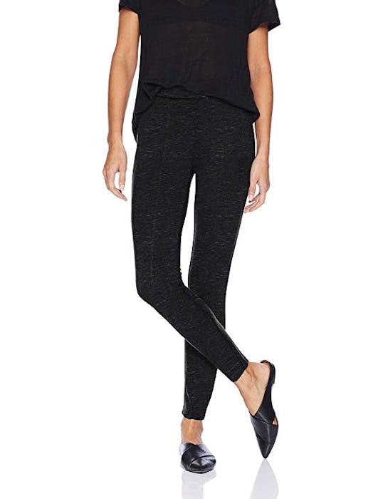 Daily Ritual Women’s Seamed Front, 2-Pocket Ponte Knit Legging