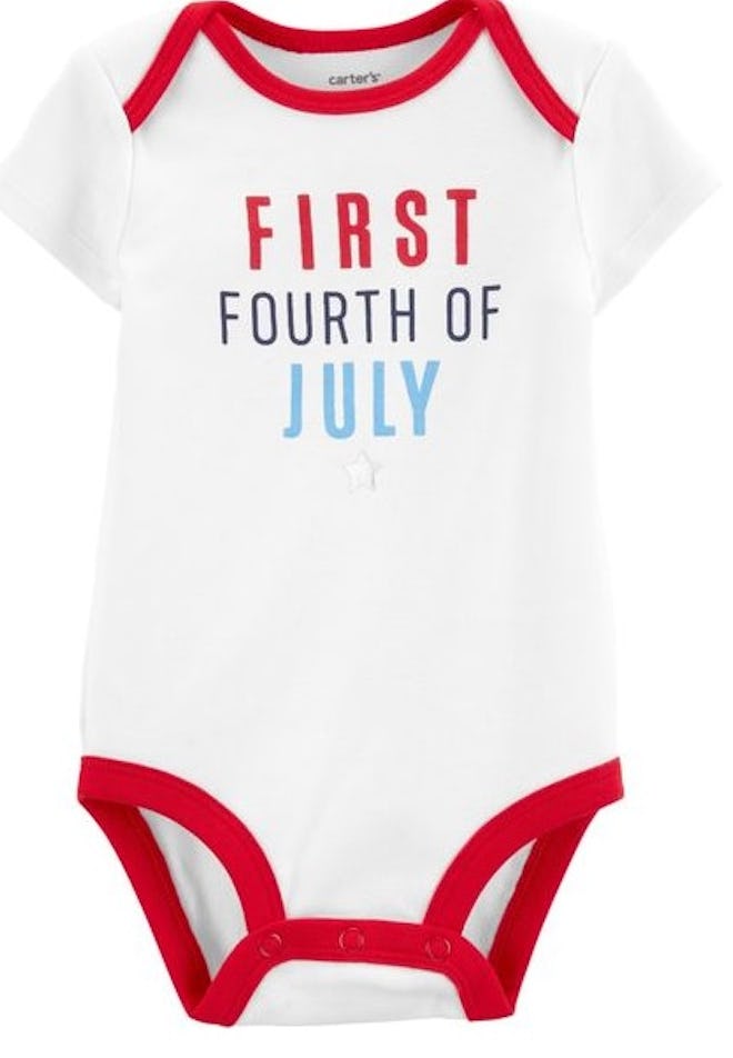 First Fourth of July Bodysuit