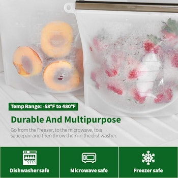 Nuku Reusable Food Storage Bags (Set Of 4)