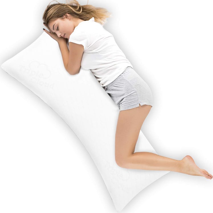 Triple Cloud Shredded Memory Foam Body Pillow