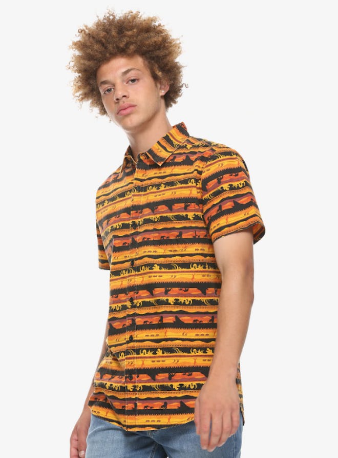 Our Universe Disney The Lion King Woven Button-Up