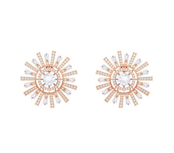 Swarovski Sunshine Clip Earrings