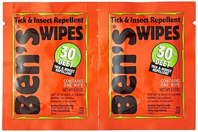 Tick Insect & Bug Repellent Field Wipes