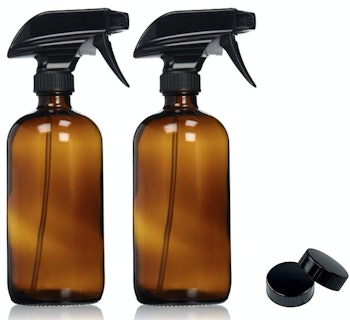 Sally's Organics Amber Glass Spray Bottles (2 Pack)