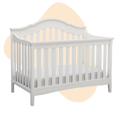 Delta Children Farmhouse 6-in-1 Convertible Crib