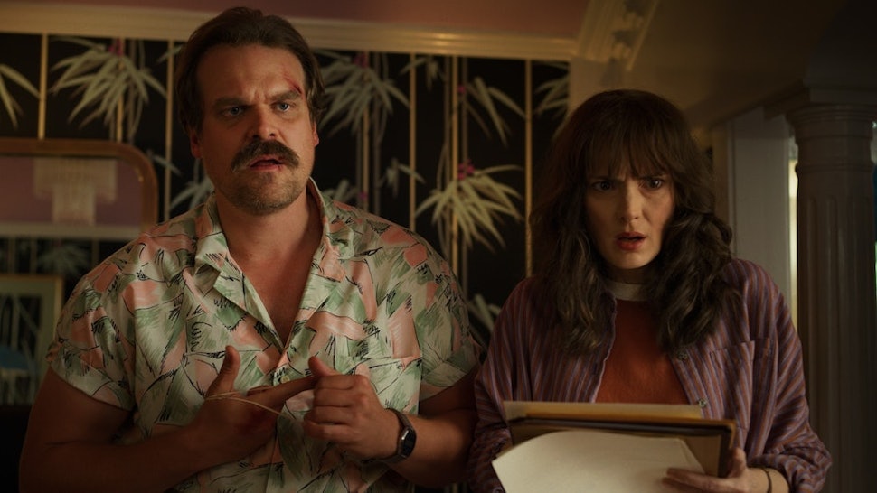 Hopper Is Full Dad In Stranger Things 3 It S Probably His